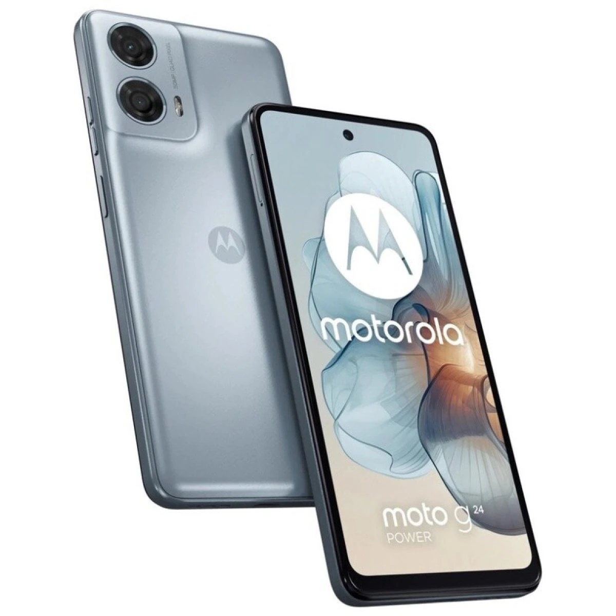 Motorola Moto G24 Power Released 2024, February 07, 197g, 9mm thickness, Android 14, 128GB/256GB storage, microSDXC, 6.56"720x1612 pixels, 50MP1080p, 4/8GB RAMHelio G85, 6000mAh30W