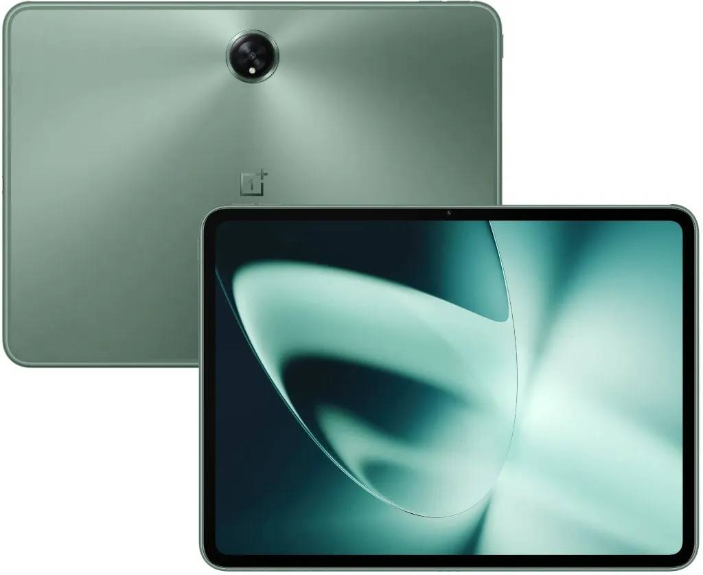 OnePlus Pad Released on 2023, April 28, 552g, 6.5mm thickness, Android 13, OxygenOS 13.1, 128GB/256GB storage, no card slot, 11.61"2000x2800 pixels, 13MP2160p, 8/12GB RAMDimensity 9000, 9510mAhLi-Po