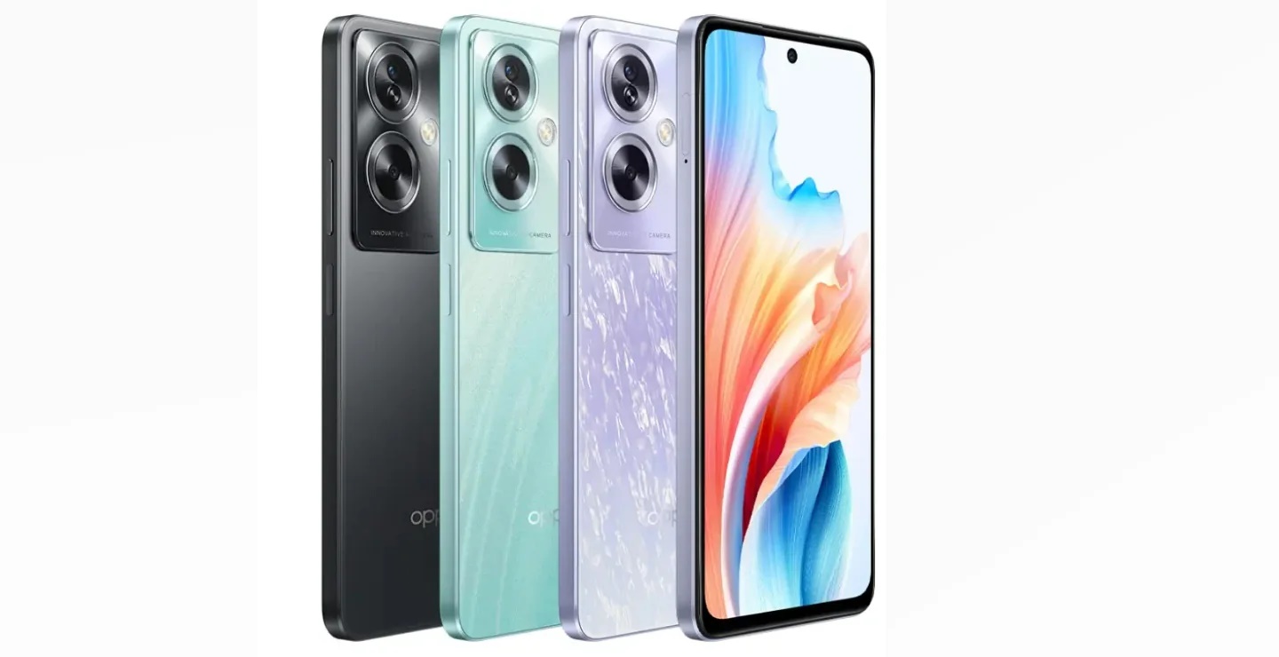 Oppo A2 Released 2023, November 06, 193g, 8mm thickness, Android 13, ColorOS 13.1, 256GB/512GB storage, microSDXC, 6.72"1080x2400 pixels, 50MP1080p, 12GB RAMDimensity 6020, 5000mAh33W