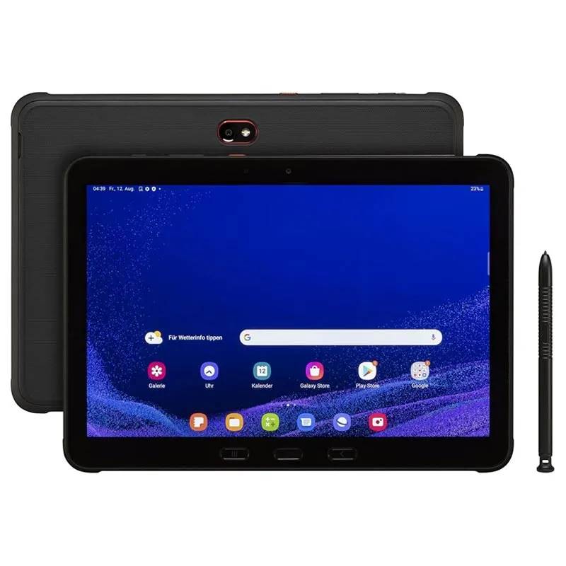 Samsung Galaxy Tab Active4 Pro Released on 2022, September 13, 674g, 10.2mm thickness, Android 12, up to Android 13, 64GB/128GB storage, microSDXC, 10.1"1920x1200 pixels, 13MP2160p, 4GB RAMSnapdragon 778G 5G, 7600mAhLi-Po