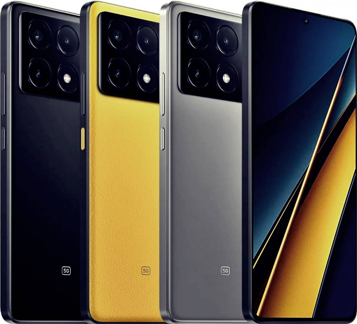 Xiaomi Poco X6 Released 2024, January 12 , 181g, 8mm thickness , Android 13, MIUI 14, planned upgrade to 14 , 256GB/512GB storage, no card slot , 6.67"1220x2712 pixels , 64MP2160p , 8/12GB RAMSnapdragon 7s Gen 2 , 5100mAh67W