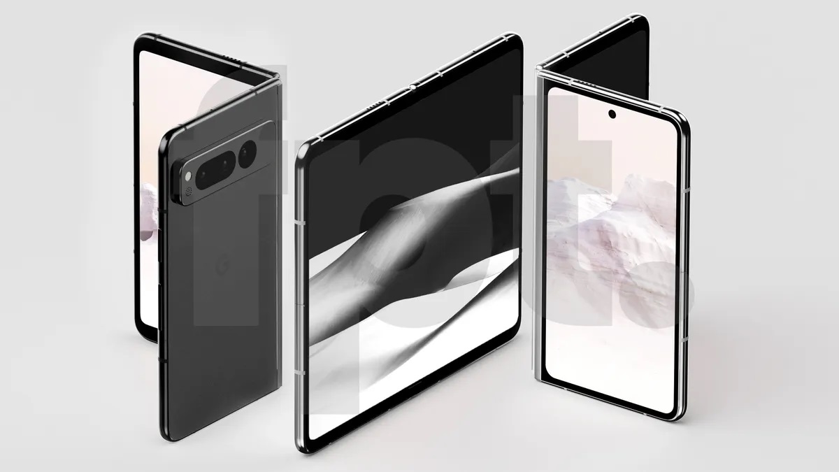 Google Pixel Fold Released 2023, June 27, 283g, 5.8mm thickness, Android 13, up to Android 14, 256GB/512GB storage, no card slot, 7.6"1840x2208 pixels, 48MP2160p, 12GB RAMGoogle Tensor G2, 4821mAhPD3.015W
