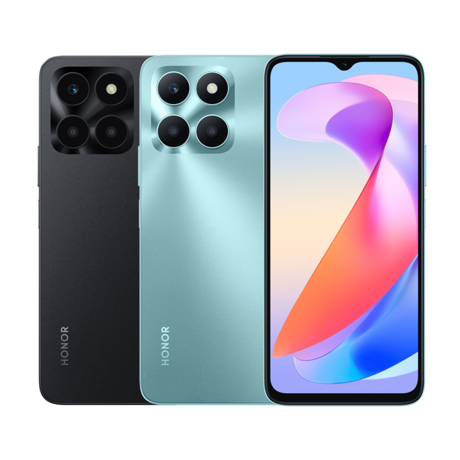 Honor X5 Plus Released 2023, August, 188g, 8.4mm thickness, Android 13, MagicOS 7.1, 64GB storage, microSDXC, 6.56"720x1612 pixels, 50MP1080p, 4GB RAMHelio G36, 5200mAh10W
