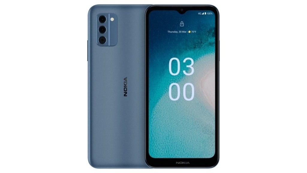 Nokia C300 Released 2023, June 14, 190g, 8.6mm thickness, Android 12, 32GB storage, microSDXC, 6.52"720x1600 pixels, 13MP1080p, 3GB RAMSnapdragon 662, 4000mAh10W