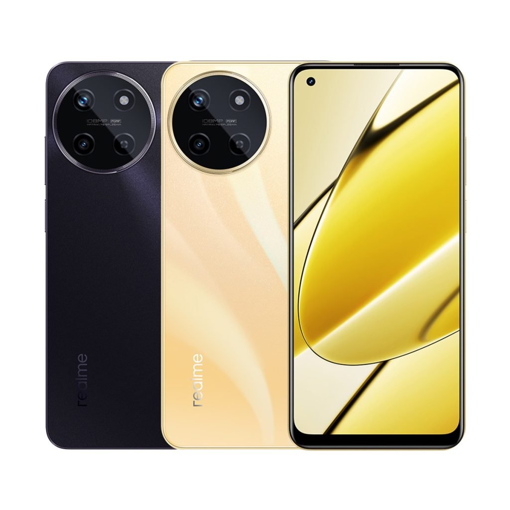 Realme 11 4G Released 2023, July 31, 178g, 8mm thickness, Android 12, Realme UI 3.0, 128GB/256GB storage, microSDXC, 6.4"1080x2400 pixels, 108MP1080p, 8GB RAMHelio G99, 5000mAh67W