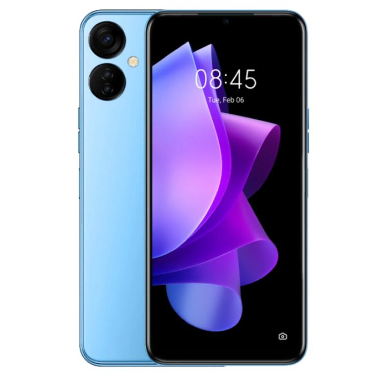 Tecno Spark 9T (India) Released 2022, August 06, 8.9mm thickness, Android 11, HIOS 7.6, 64GB storage, microSDXC, 6.6"1080x2408 pixels, 50MP1080p, 4GB RAMHelio G35, 5000mAh18W