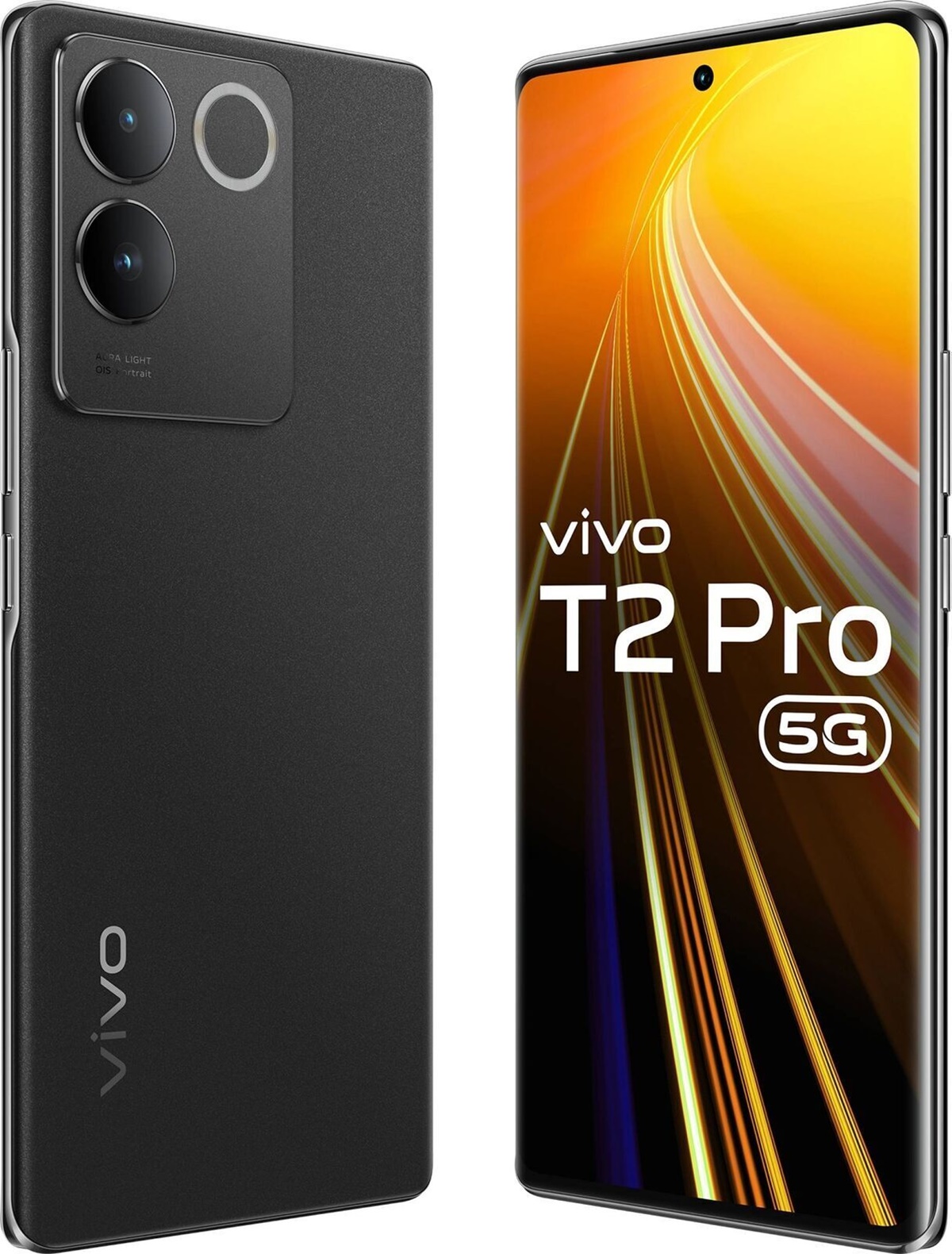 vivo T2 Pro Released 2023, September 29, 175g, 7.4mm thickness, Android 13, Funtouch 13, 128GB/256GB storage, no card slot, 6.78"1080x2400 pixels, 64MP2160p, 8GB RAMDimensity 7200, 4600mAh66W