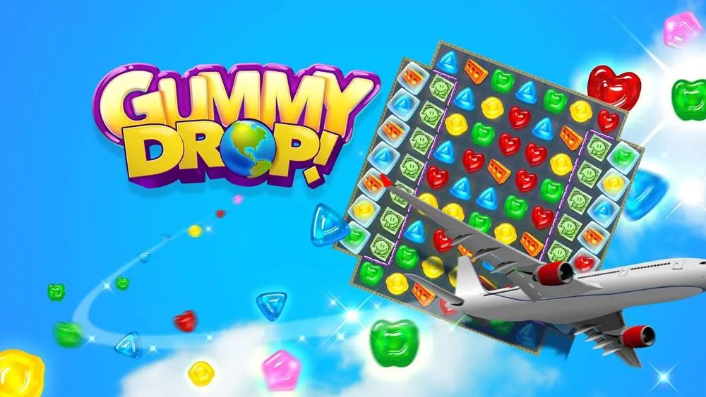 Gummy Drop! Match 3 To Build: A Sweet Adventure
