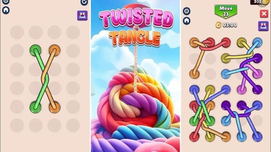 Twisted Tangle : Challenging Puzzles
