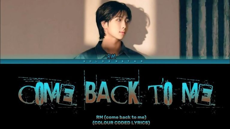 Read more about the article Come back to me Lyrics – RM