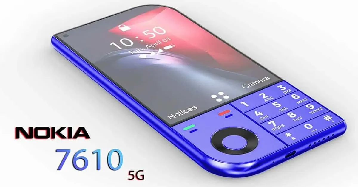 Nokia 7610 Pro Max 5G: Stunning Design with 108MP Camera Revealed