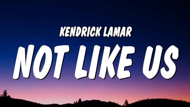 Read more about the article Not Like Us Lyrics – Kendrick Lamar