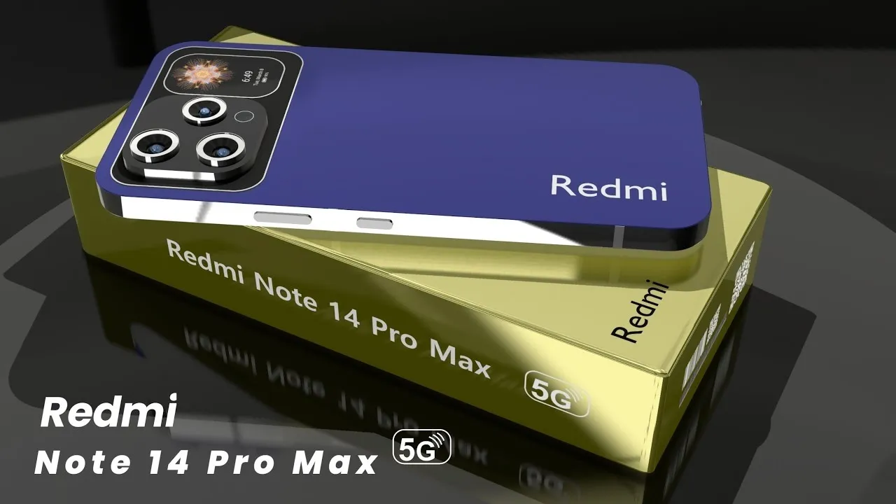 Redmi Note 14 Pro Max: Gaming Powerhouse with 108MP Camera & 5500mAh Battery