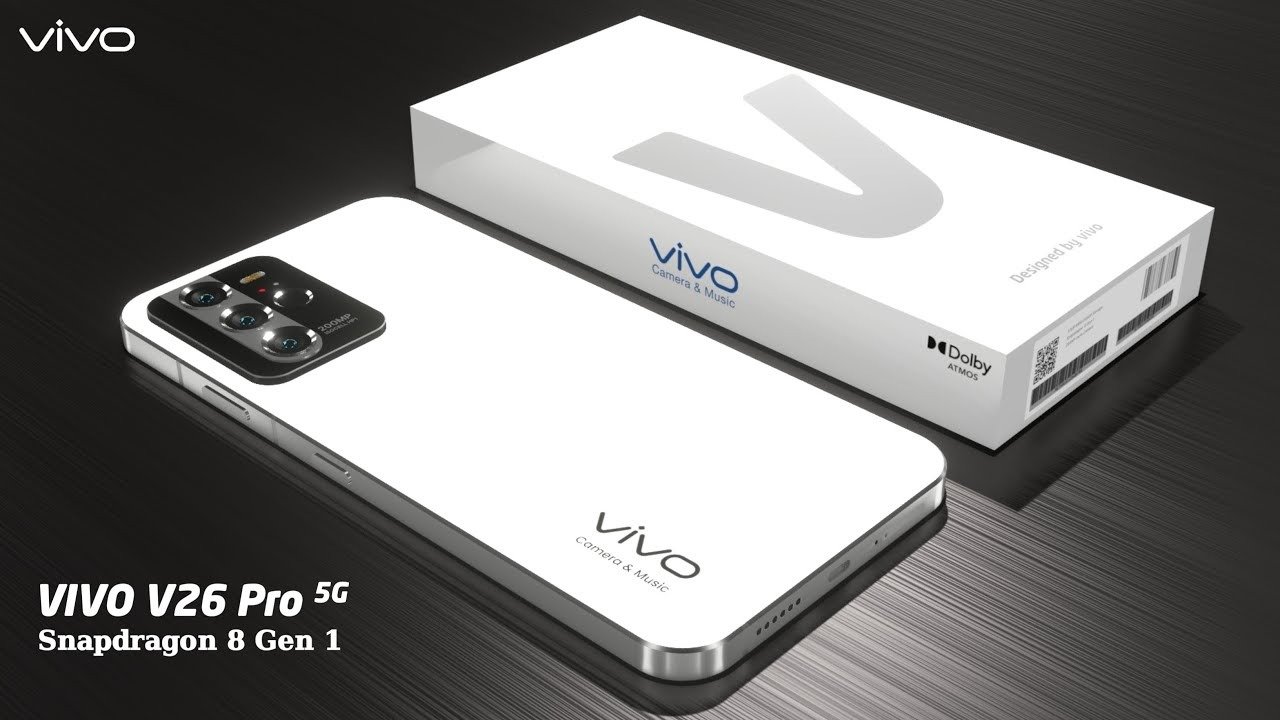 Vivo V26 Pro 5G Smartphone: Unveiling the Powerhouse with 12GB RAM, 256GB Storage, and 4800mAh Battery
