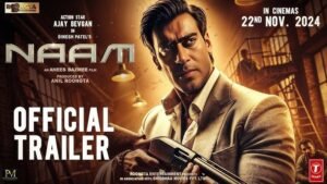 "Ajay Devgn’s Action-Packed Thriller Naam Set for November Release – A Nostalgic 90s Ride Awaits!"