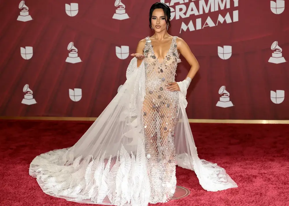 Becky G's Stunning Fashion Moments at the 25th Latin Grammy Awards