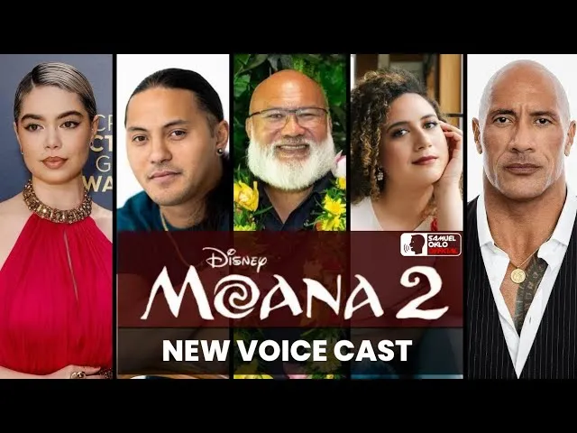 The amazing cast of Moana2 :Cast, Dual-Language Release