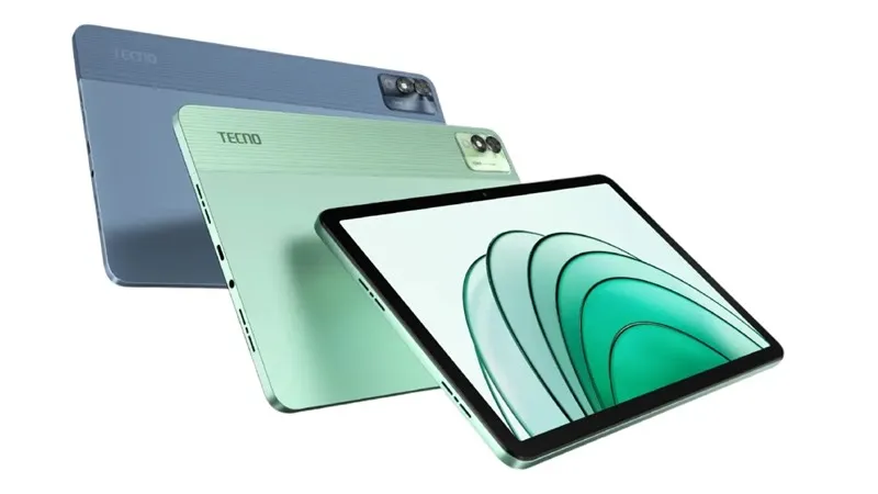 Tecno Megapad 11 Launched with MediaTek Helio G99 and 8,000mAh Battery: Full Specs &amp; Features