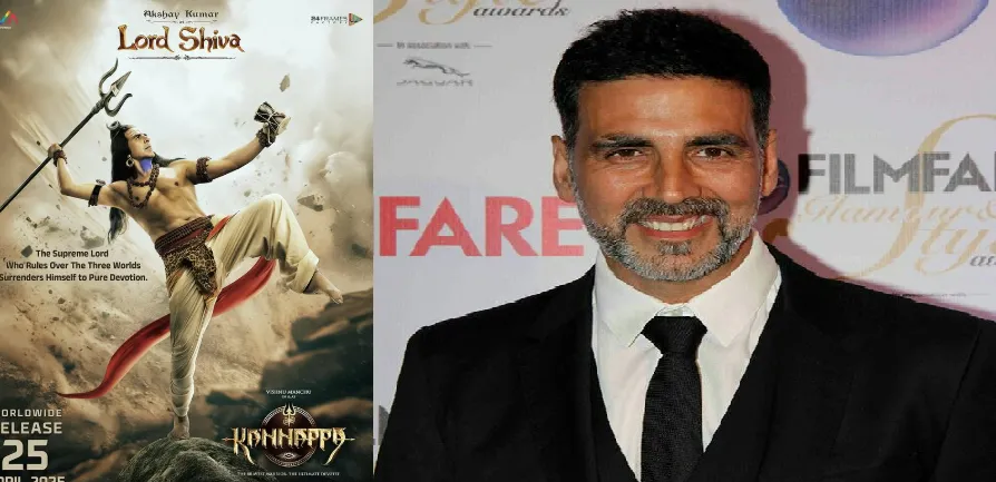 Akshay Kumar Transforms Into Lord Shiva in the Epic First Look of Kannappa