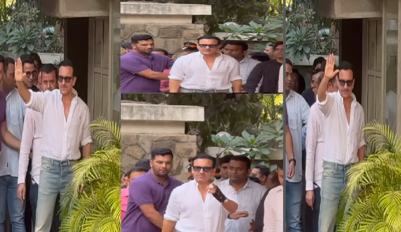 Fans Shower Love on 'Hero' Saif Ali Khan After Surgery and Return Home