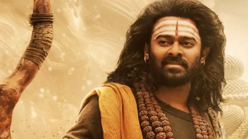 Makers of Kannappa have dropped a new poster featuring Prabhas as Rudra.