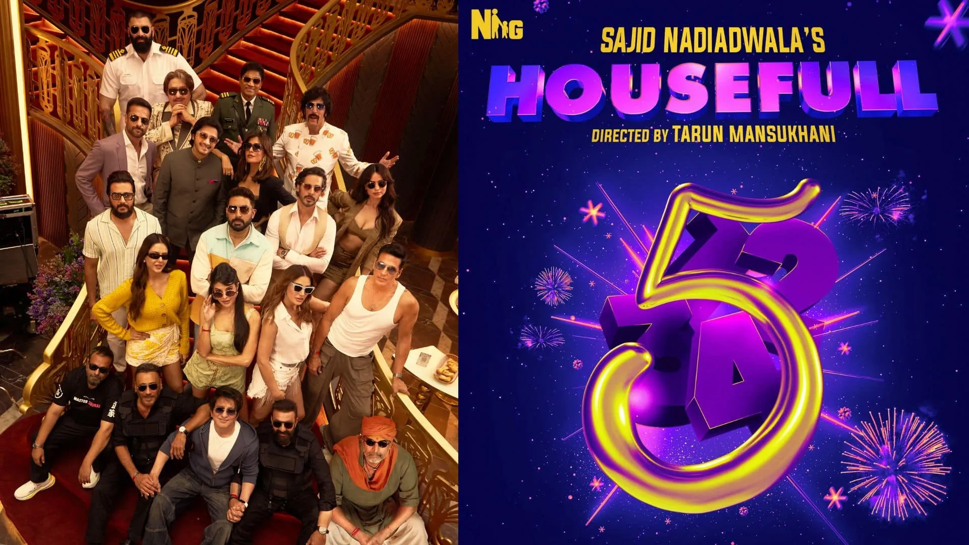 Housefull 5: Laughter Ahoy! The Cruise to Comedy Bang Begins!
