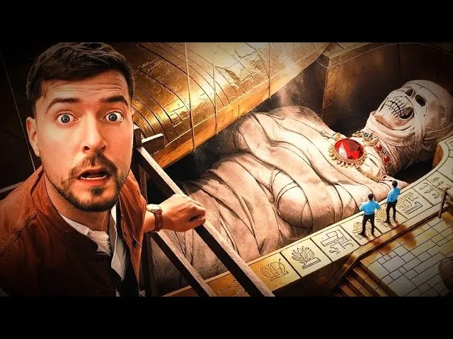 "I Spent 100 Hours Inside The Pyramids!" Mr Beast 100-Hour Journey Inside Egypt's Great Pyramids