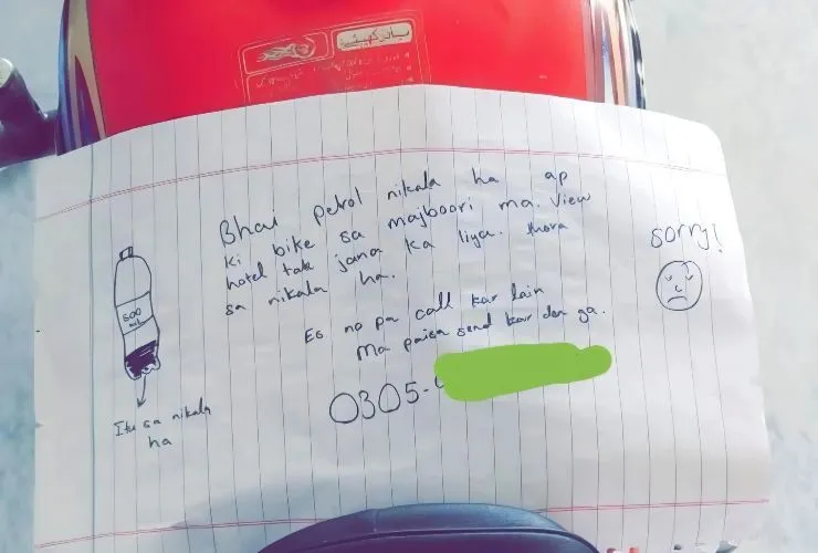 Fuel Theft with a Twist: A Hilarious Apology from a Petrol Thief