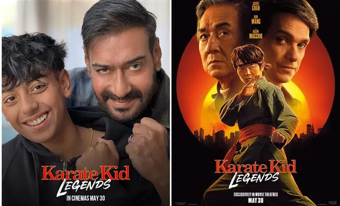 Ajay Devgn and Son Yug Make Voice Acting Debut Together in Hindi Trailer of Karate Kid: Legends