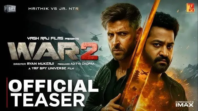 War 2 Teaser: Hrithik Roshan and Jr NTR Light Up the Spy Universe