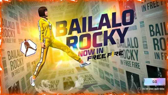 The Bailalo Rocky Emote Has Arrived in Free Fire Max