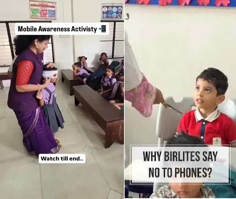 Karnataka teacher's Brilliant Act on Mobile Awareness Leaves Kids Stunned