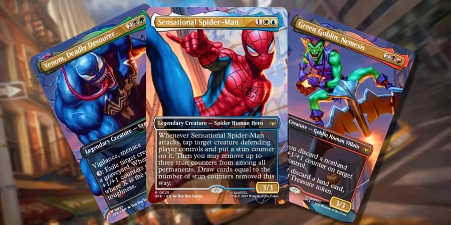 New Spider Man Magic Cards Revealed See What's Coming