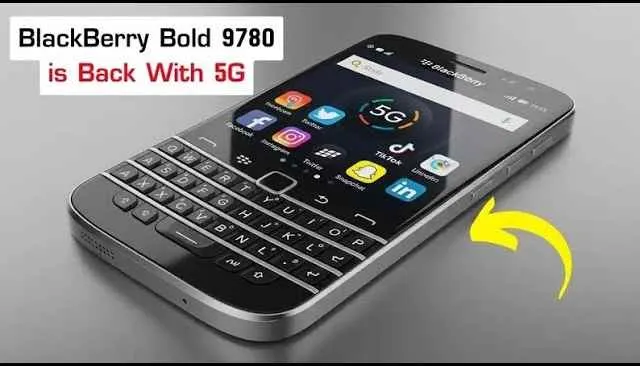 BlackBerry Bold 9780 Returns With modern features & AI Enhanced Camera in 2025
