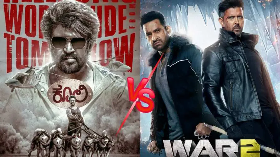Coolie beat War 2 in Bollywood's biggest battle