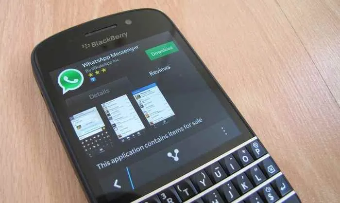 New WhatsApp version 1.2 released for BlackBerry 10 and older Android devices in 2025 Download Now