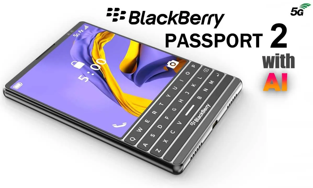BlackBerry Passport 2 is Coming back with 5G and AI, Wide Keypad, and Touch  