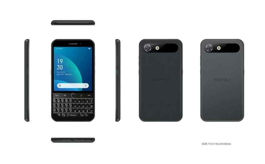 Zinwa Q27 Final Design Release at a Modern Keyboard Phone