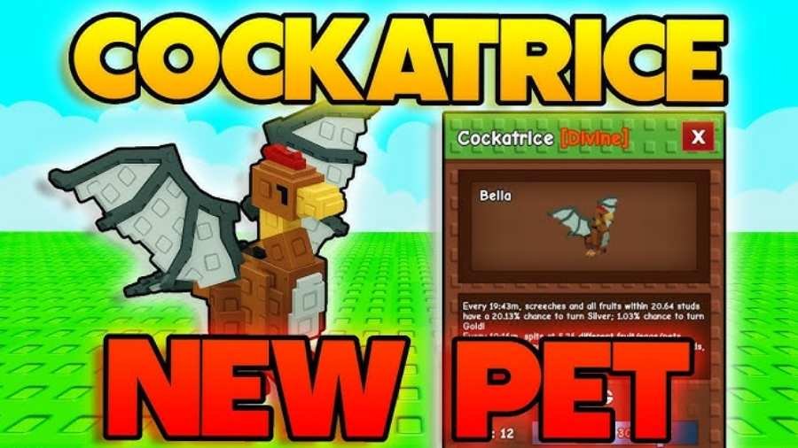 Cockatrice arrive in Grow a Garden and Legendary encounters add new fun in the farming