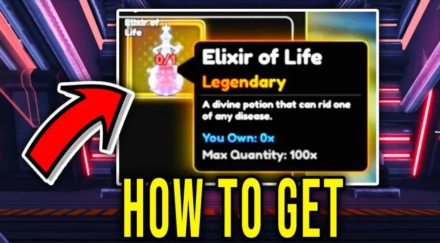 Anime Vanguards: How to Get the Elixir of Life In September 2025
