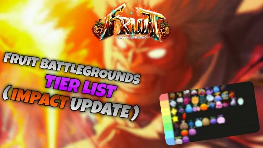 Fruit Battlegrounds Tier List & the Impact of Recent Balances in September 2025