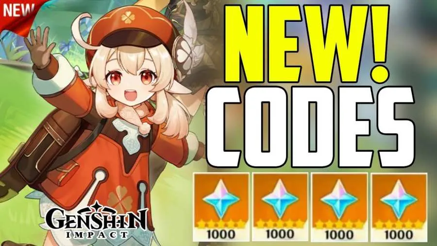 Genshin Impact Codes For September 2025 And How To Redeem Them