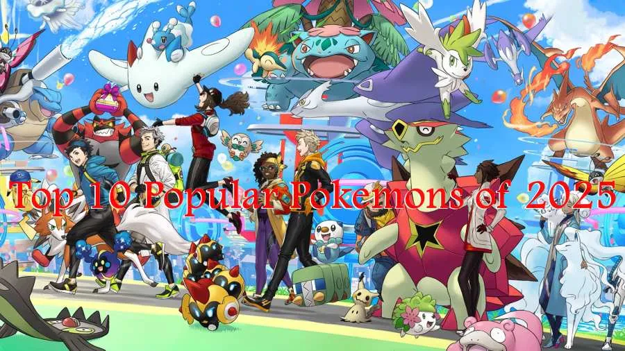 Top 10 Most Popular Pokemons of 2025