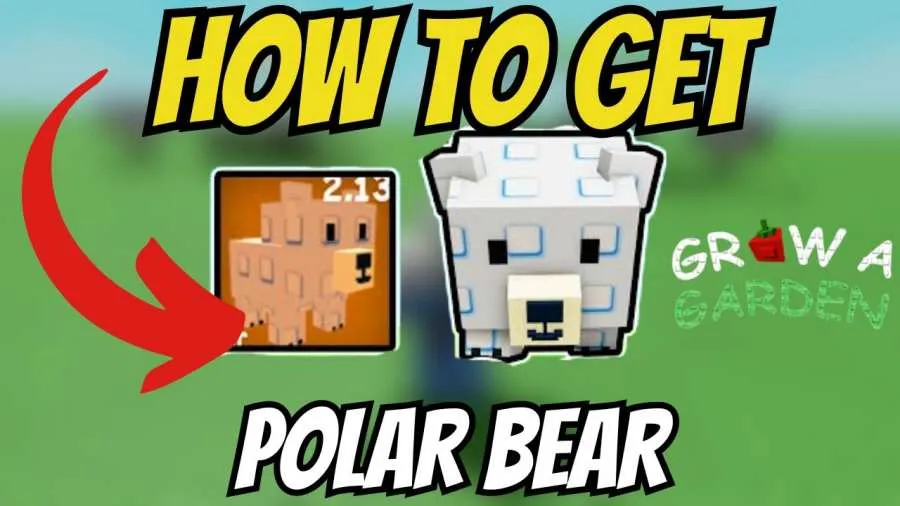 How to Get the Rare Polar Bear Pet in Grow a Garden