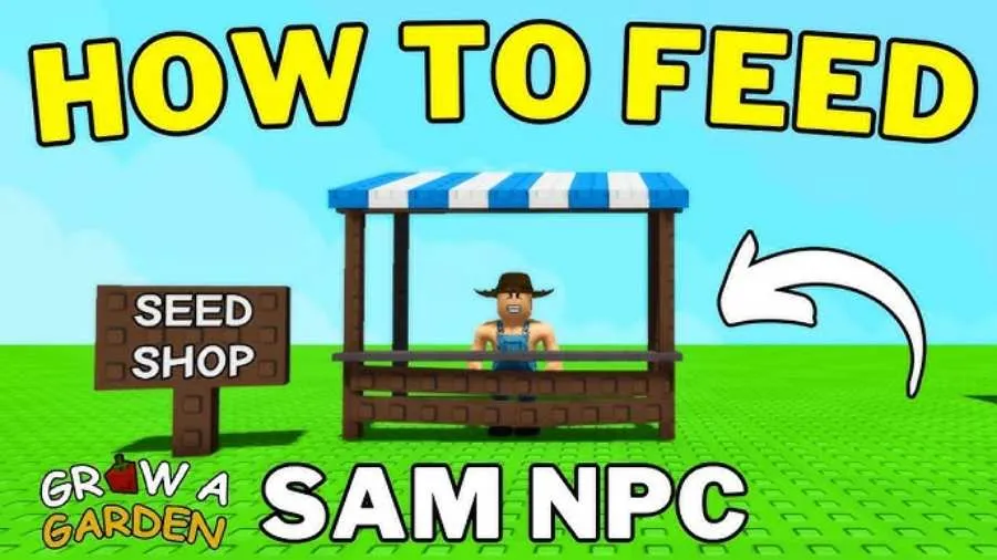 Grow a Garden's New NPC Friendship System: How to Feed Sam and Unlock the Secret Seed Shop