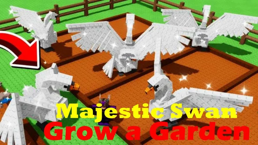  How To Unlock the Majestic Swan In Roblox Grow a Garden