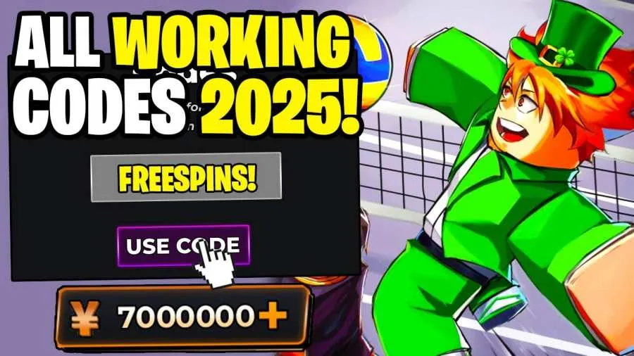 Volleyball Legend Codes for September 2025 Get All Free Rewards