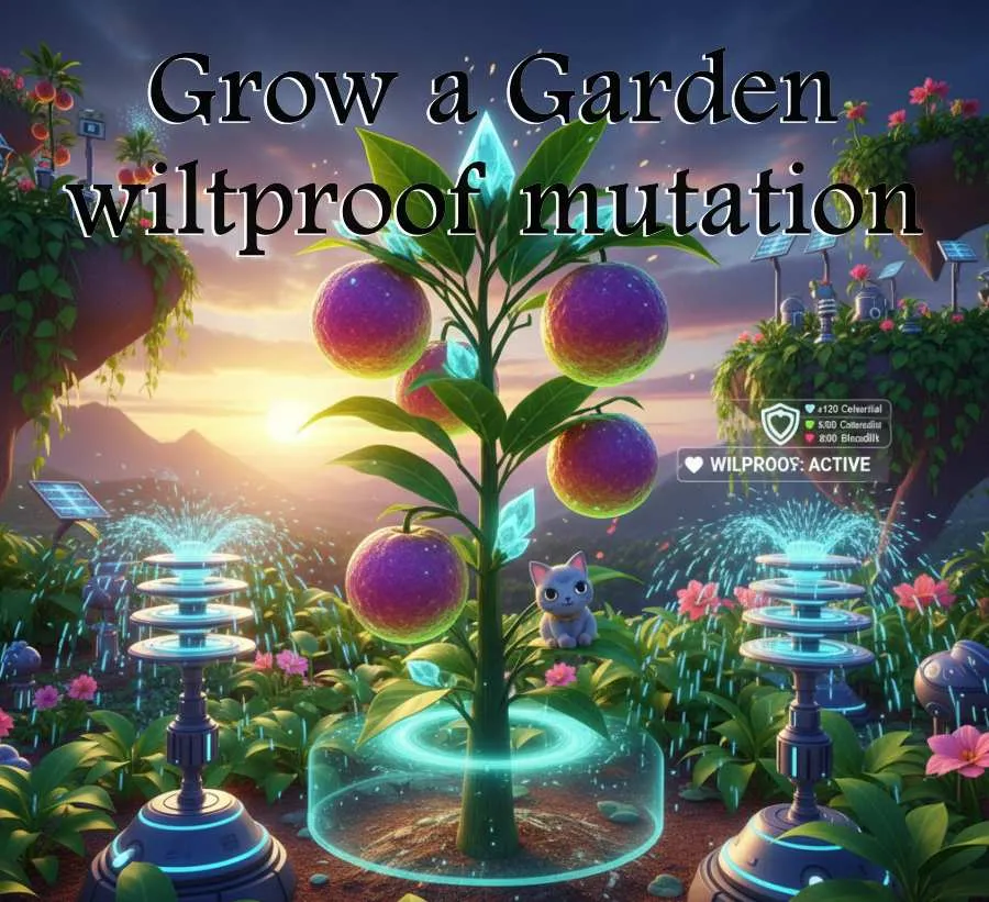 How to Get the Wiltproof Mutation In Grow a Garden
