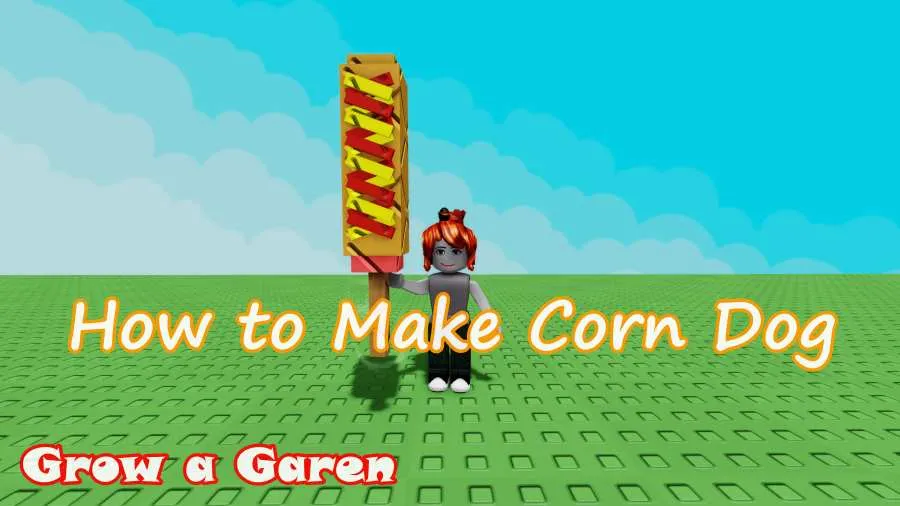 How to Make the Corn Dog In Roblox Grow a Garden