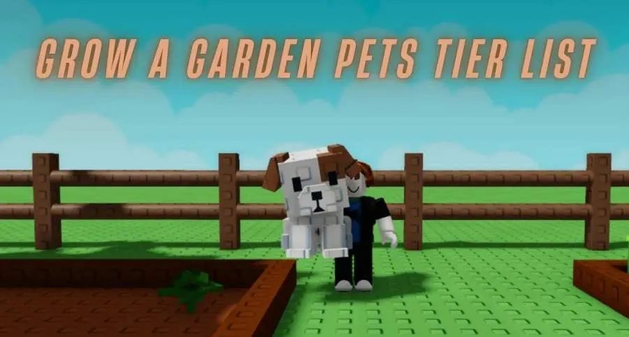 Grow a Garden Pets Tier List Of October 2025